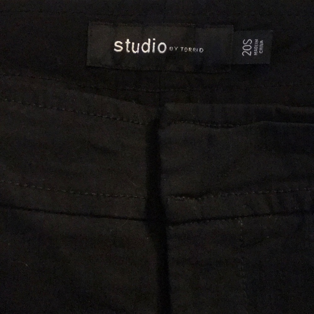 Torrid studio black dress pant